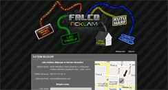 Desktop Screenshot of falcoreklam.com